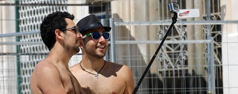 Sunce i fotografiranje na Rivi