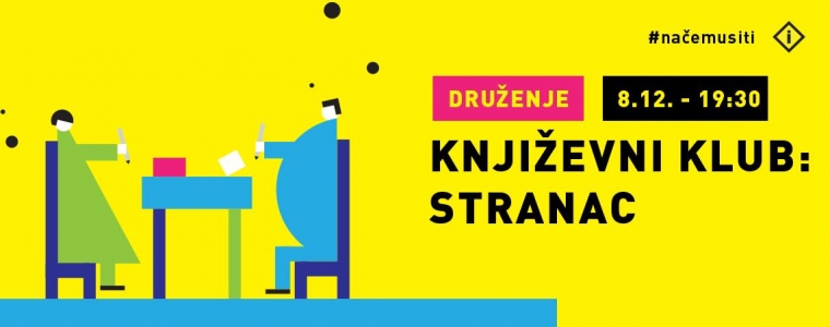 Stranac u Književnom  klubu