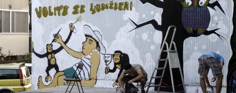 Hip-hop i grafiti u Domu