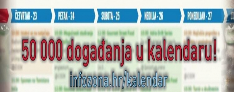 50 000 evenata u kalendaru!