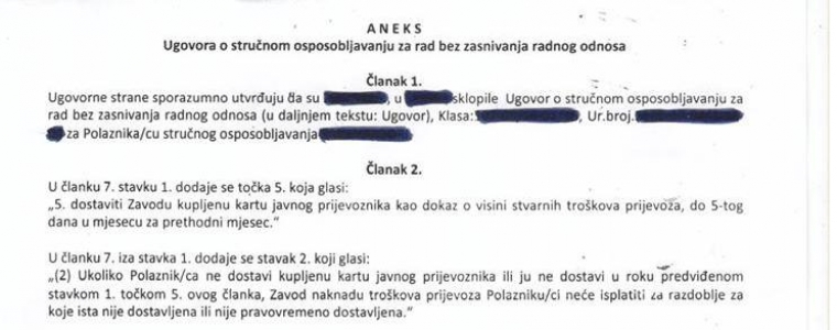 HZZ: Samo izvršavamo naloge