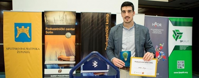 Marko Smoljo je pobjednik Poduzetničkog kampa