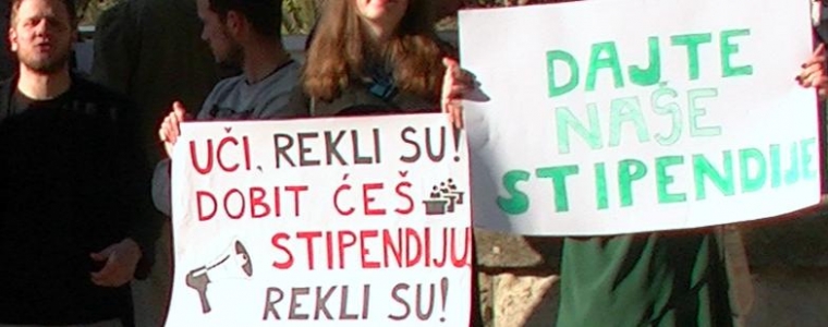 Stipendije - kronologija slučaja