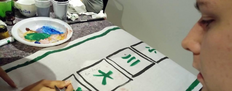 Izložba i radionica kaligrafije