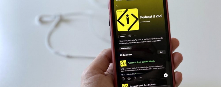 Podcast U Zoni na audio platformi