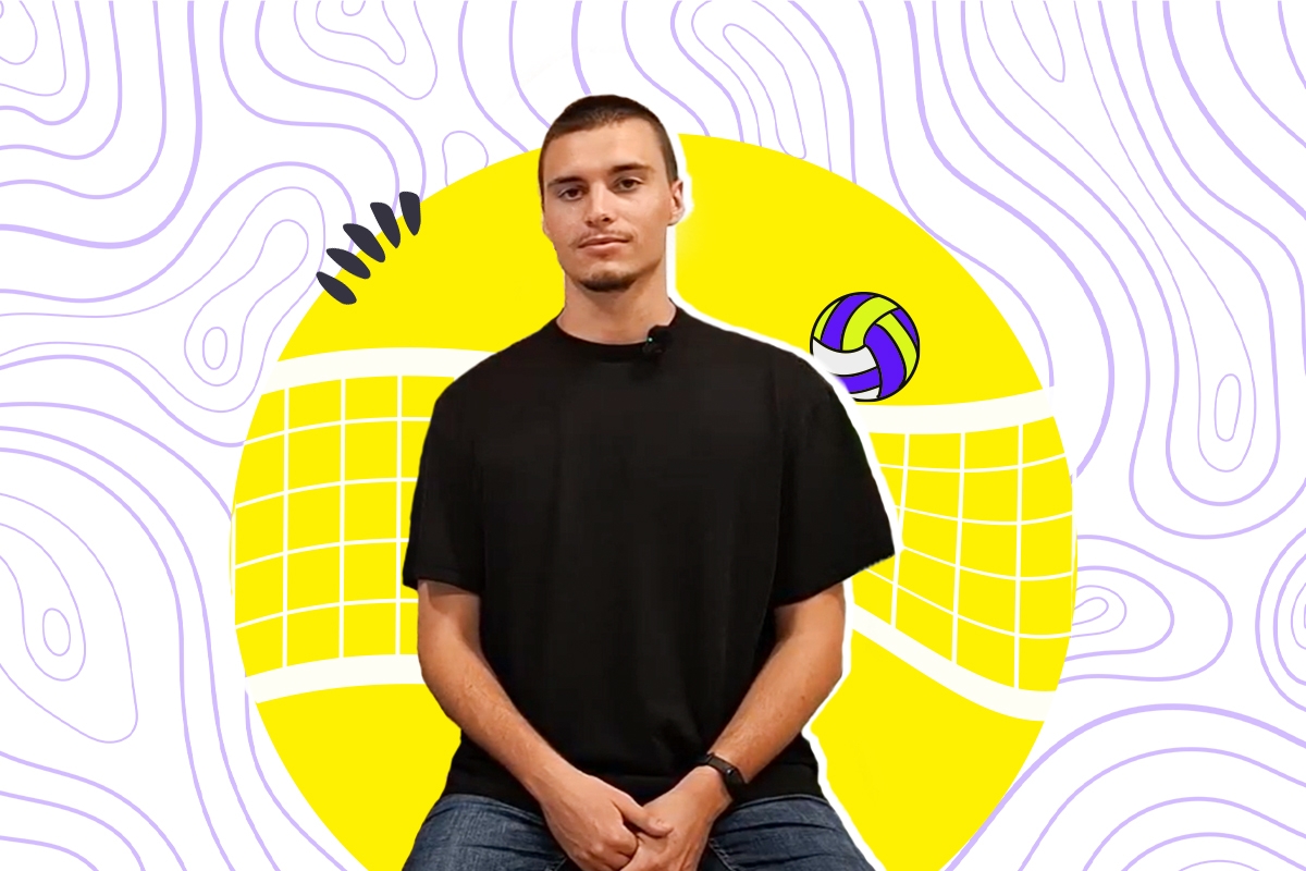 Razgovor U Zoni: Toma Stojić o životu uz studij i odbojku