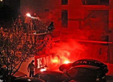 Još jedan navijački zid