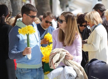 Proljeće u ruci šetača