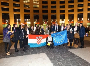 Srednjoškolci u Strasbourgu