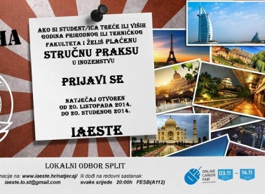 Na stručnu praksu u inozemstvo
