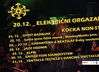 Električni orgazam u Kocki!