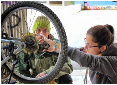 Biciklopopravljaonica u Zoni
