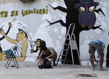 Hip-hop i grafiti u Domu