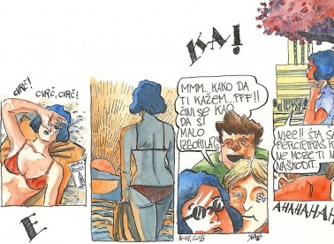 Cvrč, cvrč, cvrč. E ka!