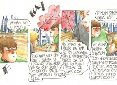 Umjetnost u krug. E ka!