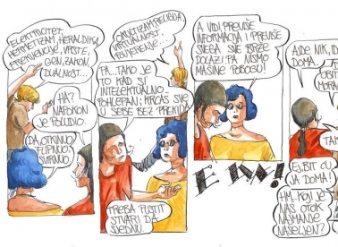 Pa nismo mašine. E ka!