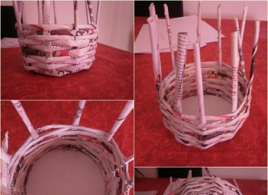 Izrada predmeta od starog papira