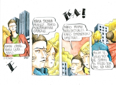  E ka! Glazba i strip u Klubu Zona