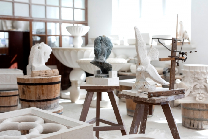 Klesanje u Zoni - pogledaj izložbu Klesarske škole i isprobaj alate