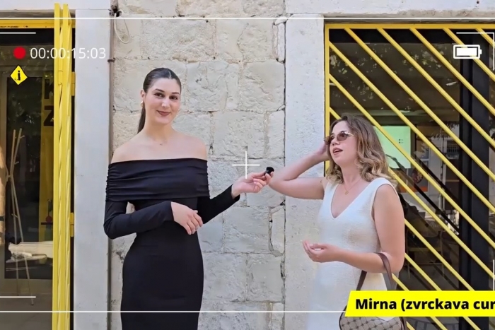 Mladi Požežanin u Splitu je snimio satiričnu emisiju Dezinfo zona