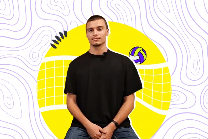 Razgovor U Zoni: Toma Stojić o životu uz studij i odbojku