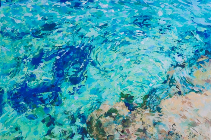 Mladi izlažu: Marina Mužinić u Zoni prikazuje sraz plave svjetlosti mora i čvrstoće stijena